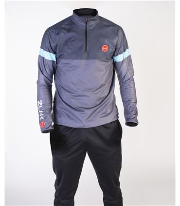 SUDADERA TECNICA GRIS ORIA