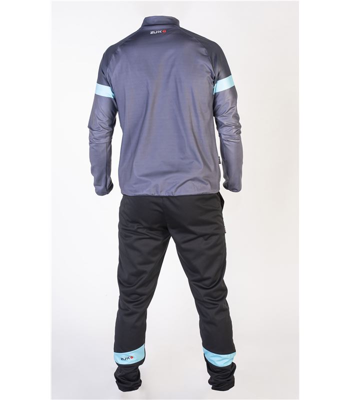 SUDADERA TECNICA GRIS ORIA TRASERA