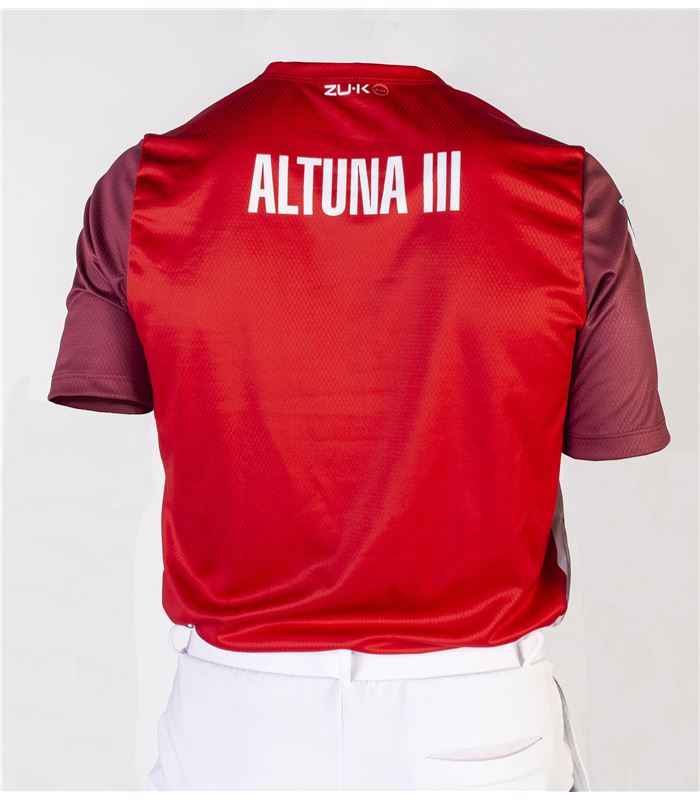CAMISETA TXAPELDUN 2025 ALTUNA TRASERA